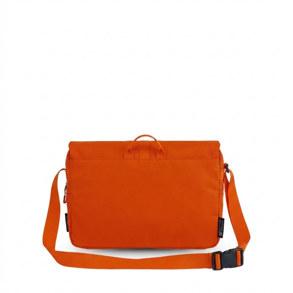 Orange Unisex Laptop Messenger Bag for Everyday Use 011